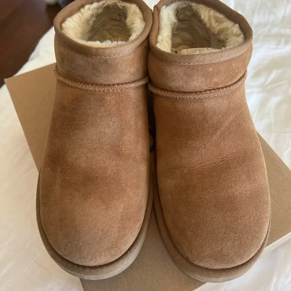 UGG Classic Ultra Mini Boots - Picture 3 of 7